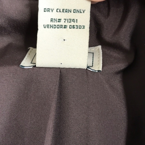 Vintage L.L Bean Brown/Pink Wool Blend Plaid Blazer Jacket - Picture 4 of 14